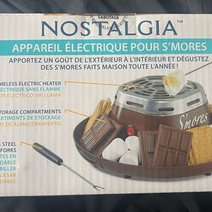 Electric S’mores maker. Brand new, box never opened. Will accept offers !